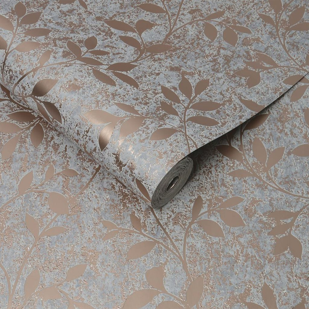milan trail rose gold wallpaper