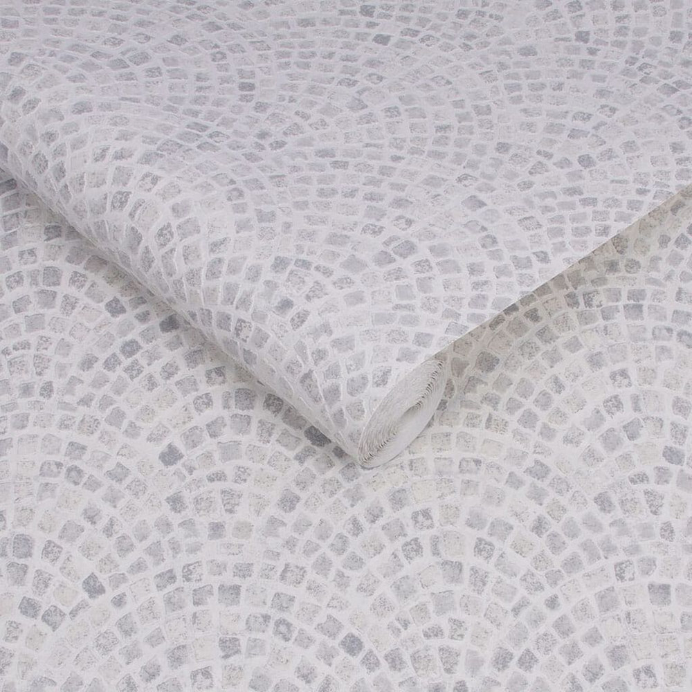 trajan tile grey wallpaper