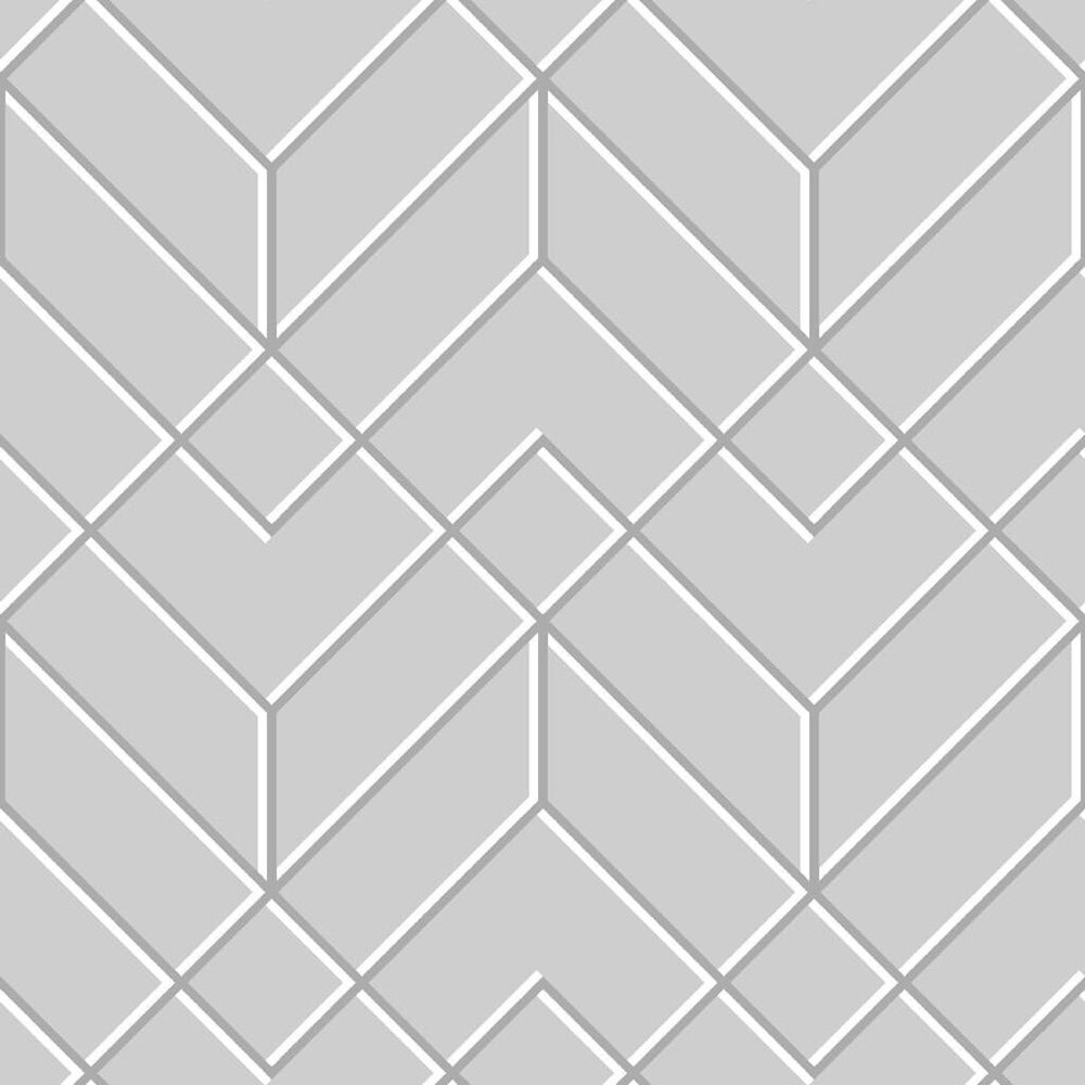 losanges filaires silver wallpaper