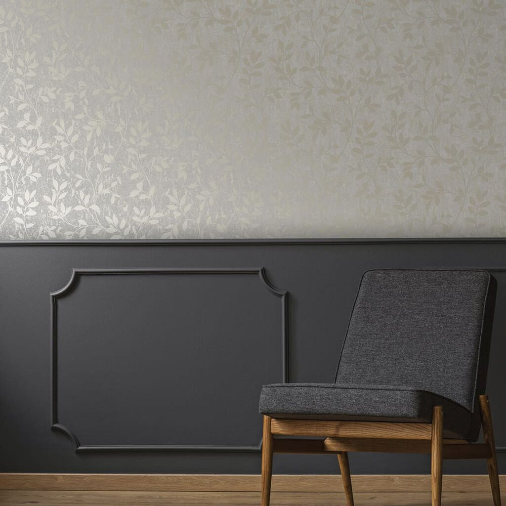 milan trail taupe wallpaper