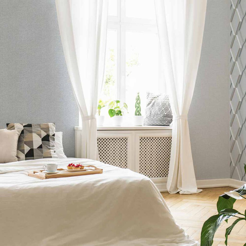 heritage texture grey wallpaper