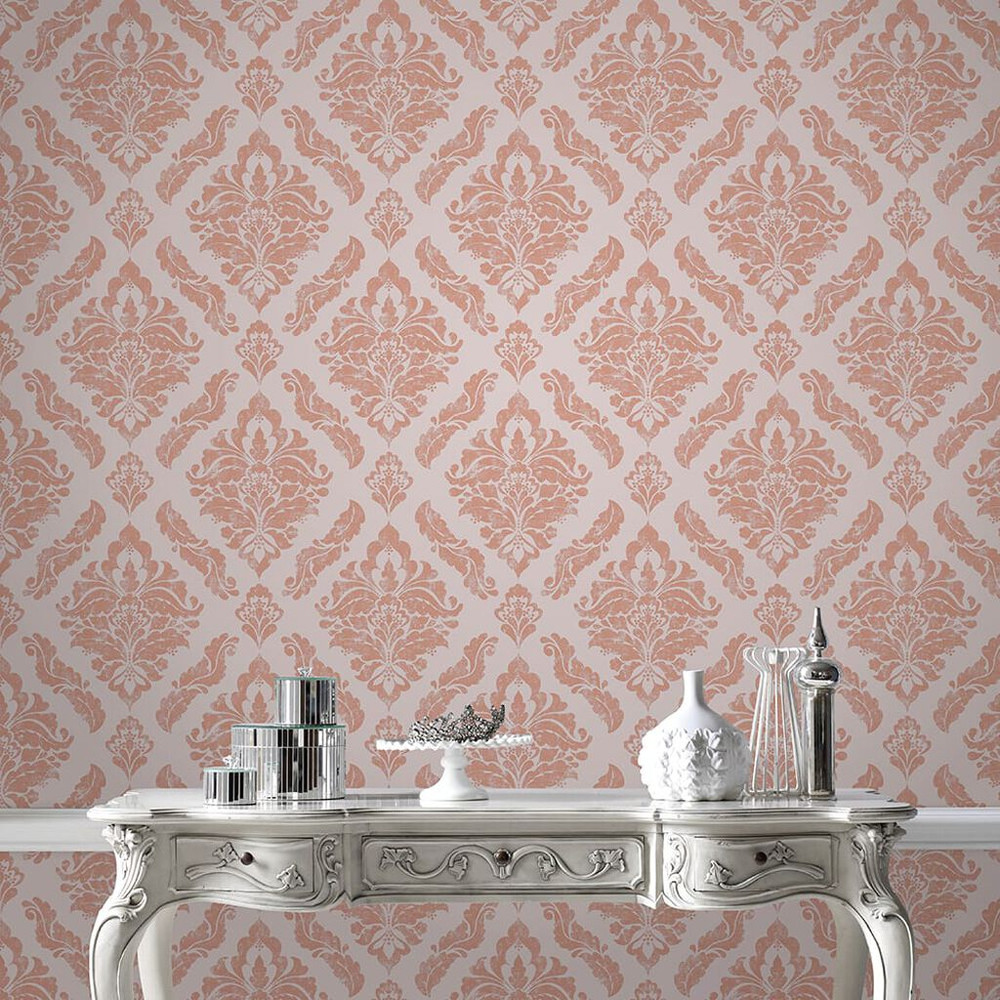 damaris rose gold wallpaper