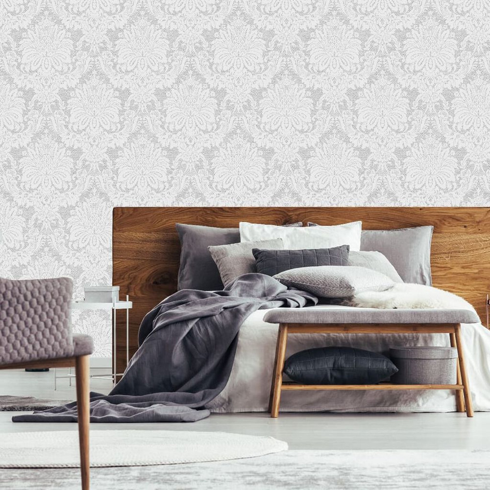 vogue dove grey wallpaper