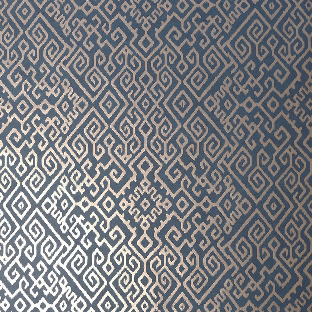 bazaar navy wallpaper