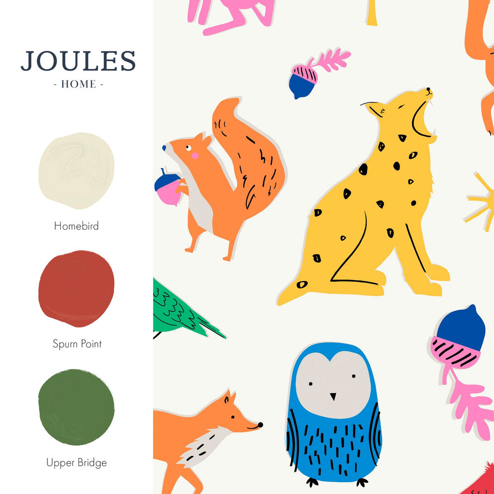 Joules Country Critters Heroes Wallpaper