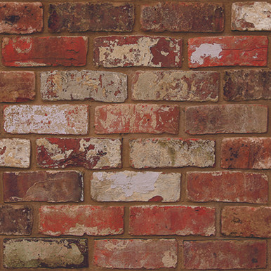 brick wall red wallpaper