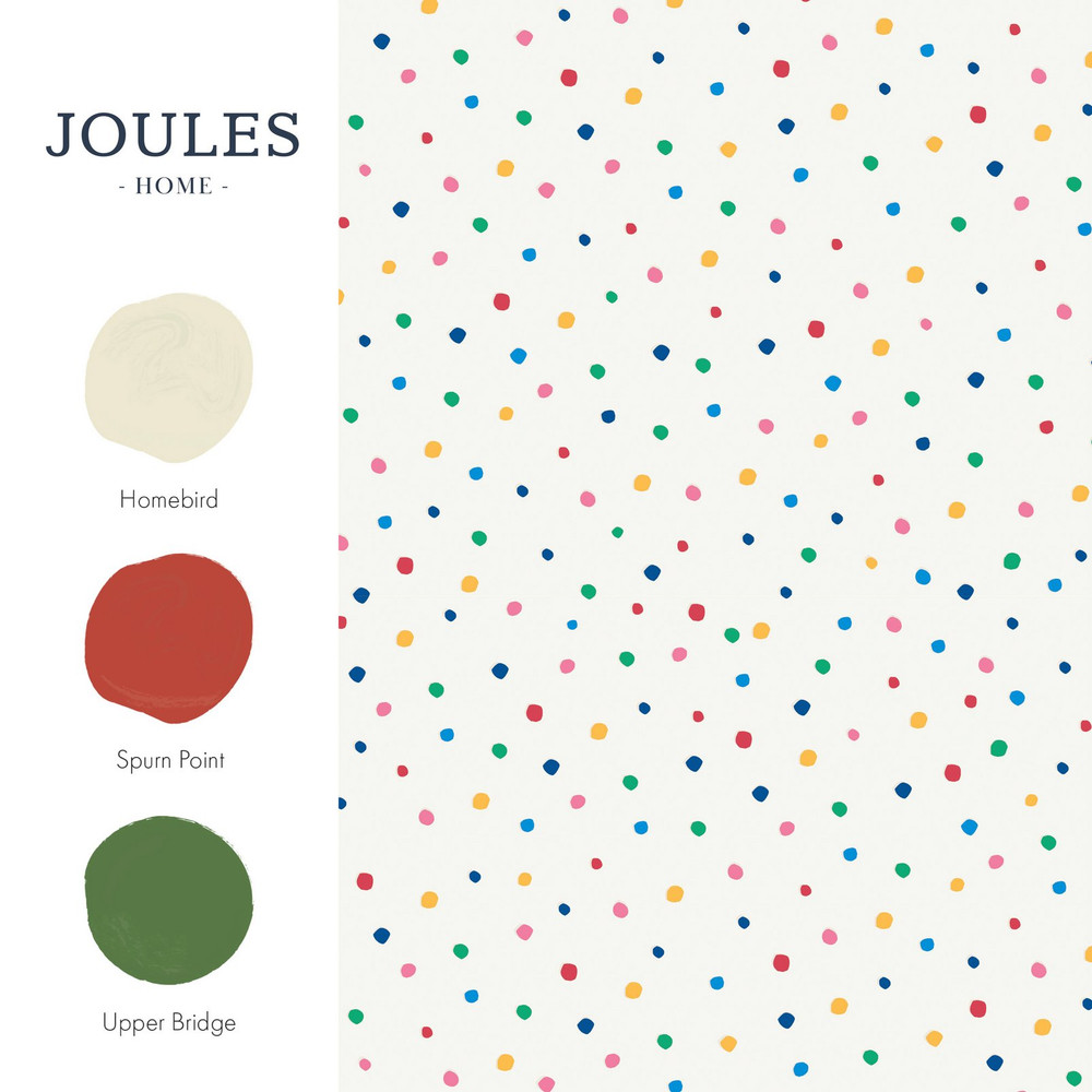 Joules Lynx Multi Spot Wallpaper