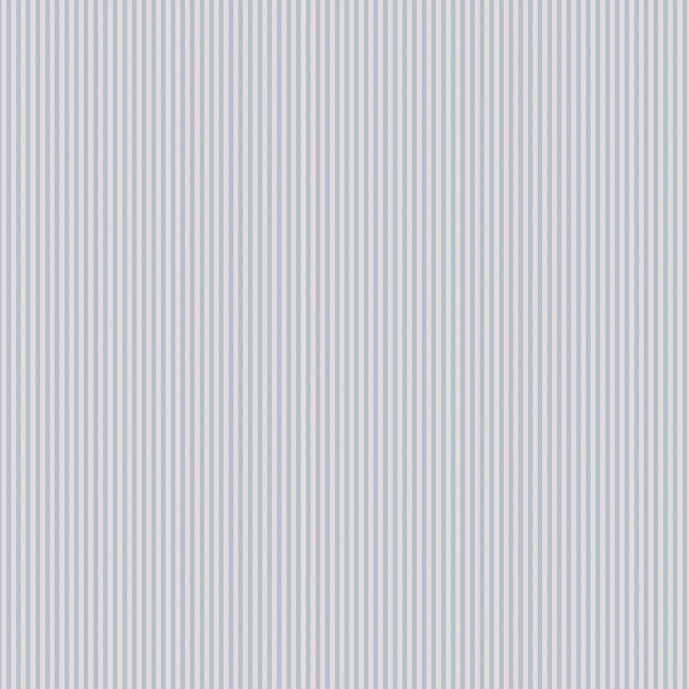 Joules Country Critters Ticking Stripe Blue Wallpaper