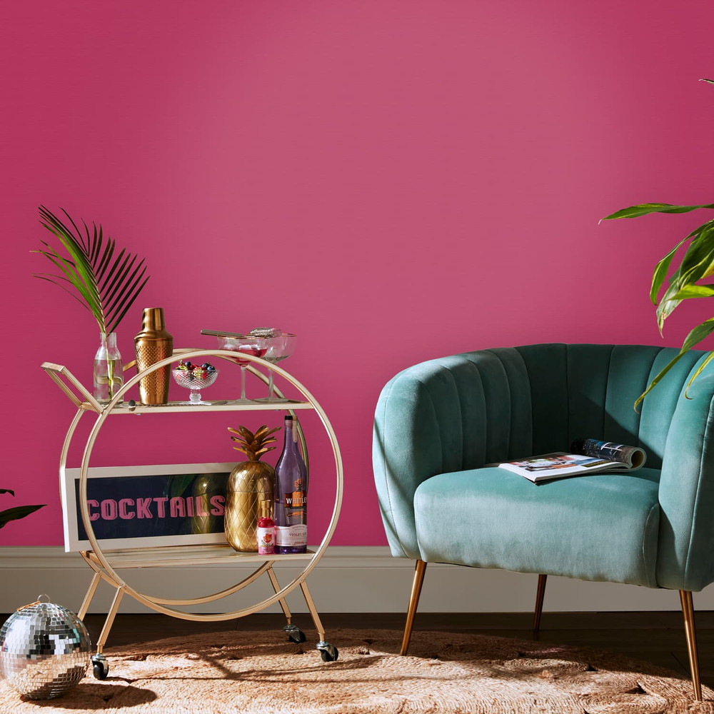 Stitch Please Hot Pink Wallpaper