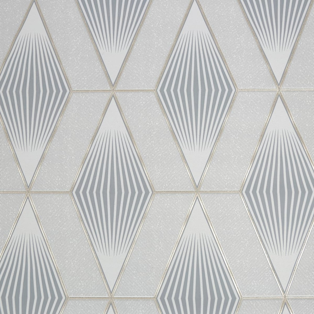 Chicago Geo Grey Wallpaper
