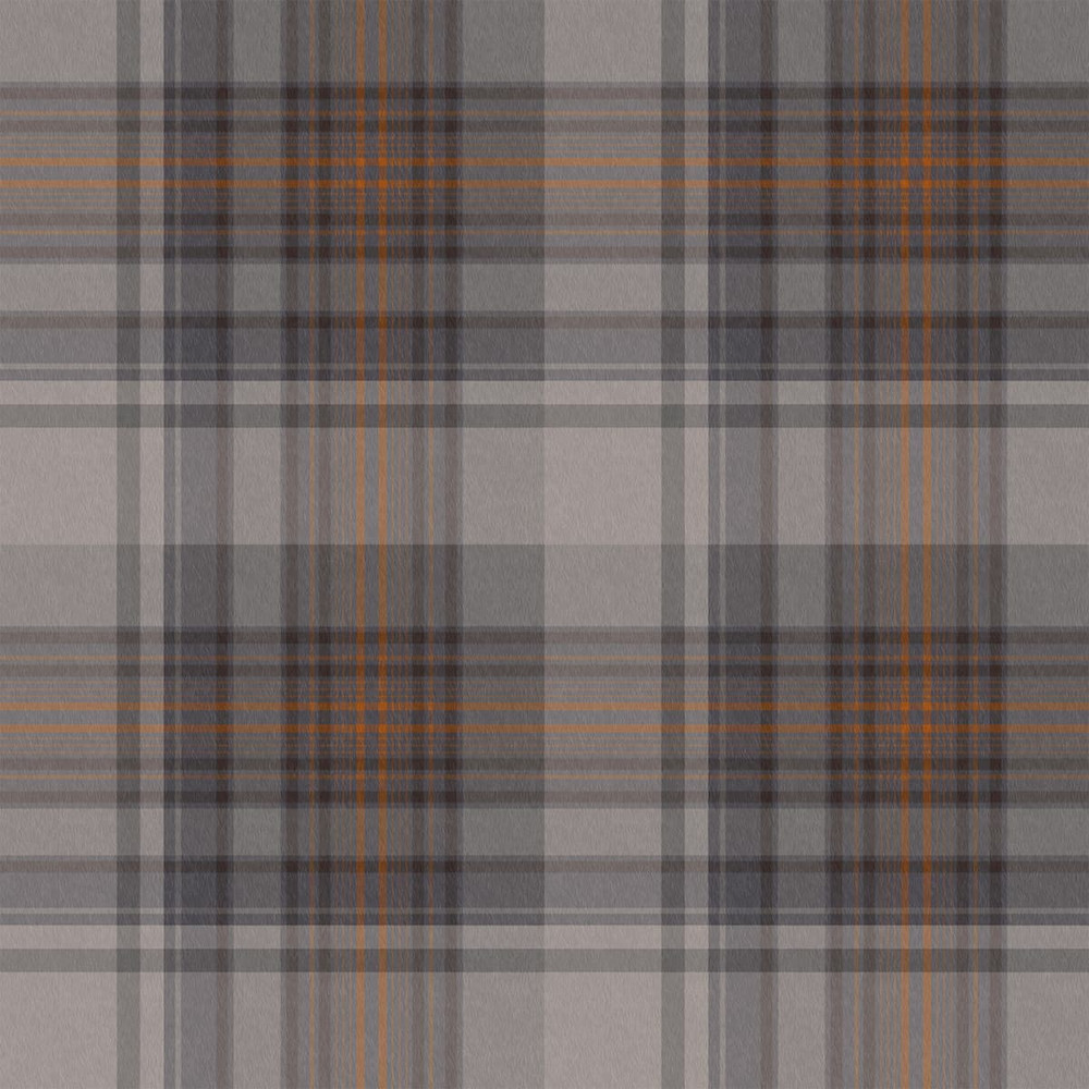 Alpine Lodge Check Wallpaper