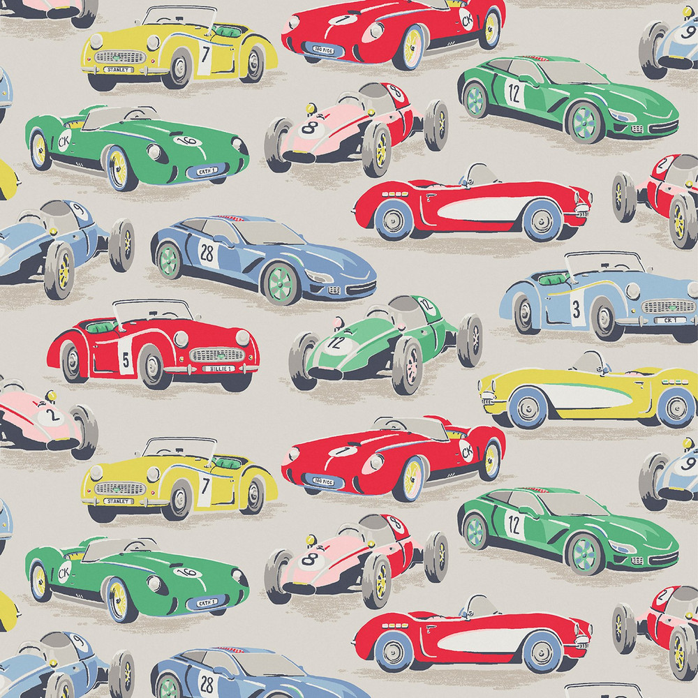 Cath Kidston Vintage Cars Wallpaper