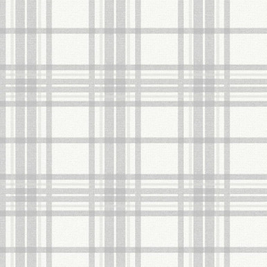 country tartan silver wallpaper