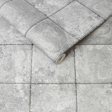 industrial concrete tile wallpaper