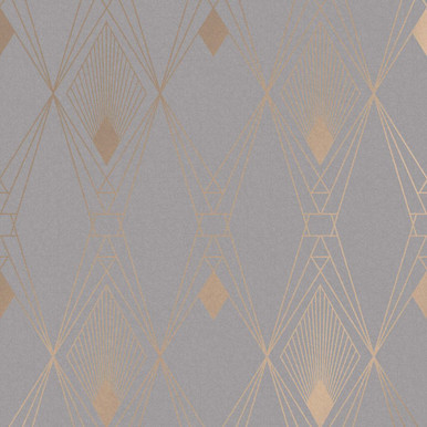 next deco geometric grey wallpaper