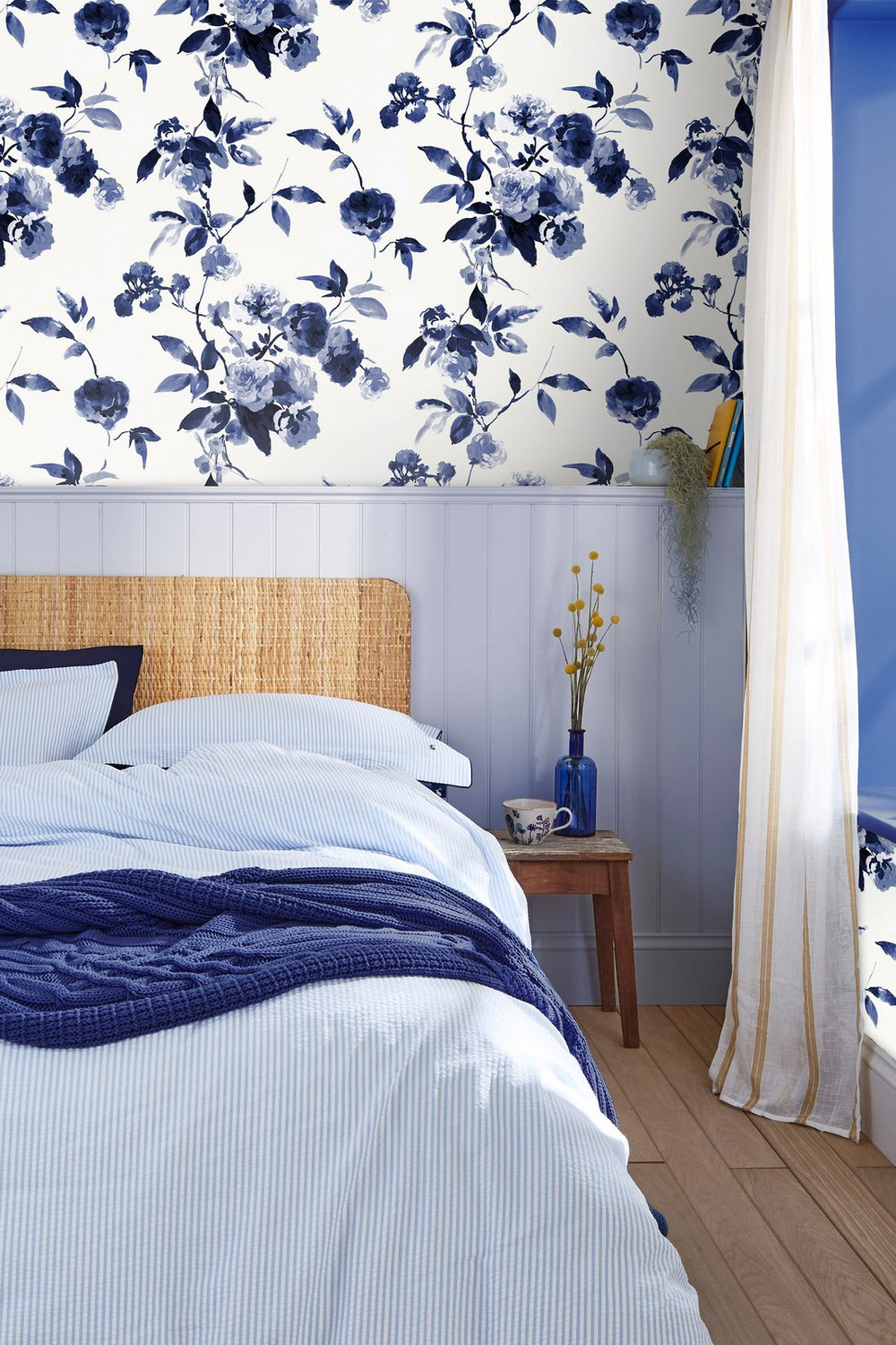 Joules Boho Bloom Creme Wallpaper