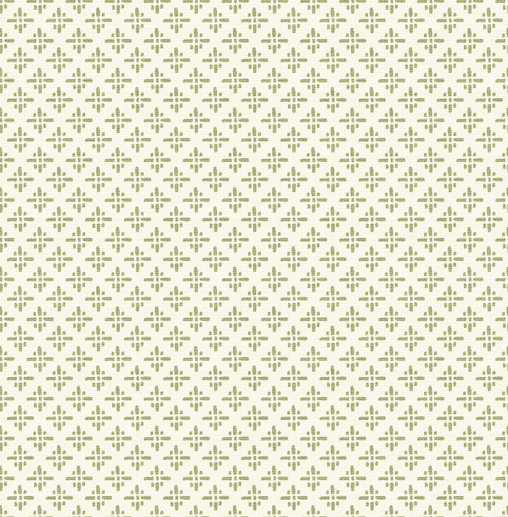 Joules Beckett Star Olive Green Wallpaper - 118580_TILE_01.jpg