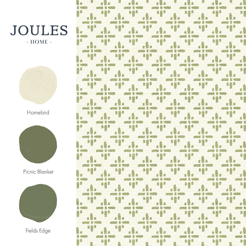 Joules Beckett Star Olive Green Wallpaper - 118580_FLATLAY_BECKETT STAR OLIVE GREEN_01.jpg