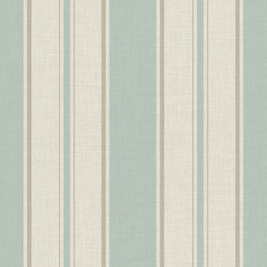 next country stripe duck egg wallpaper