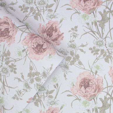 laura ashley aurelie natural wallpaper