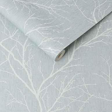 winter tree duck egg wallpaper