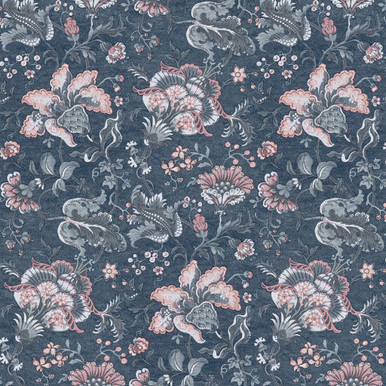 laura ashley portia dark seaspray wallpaper