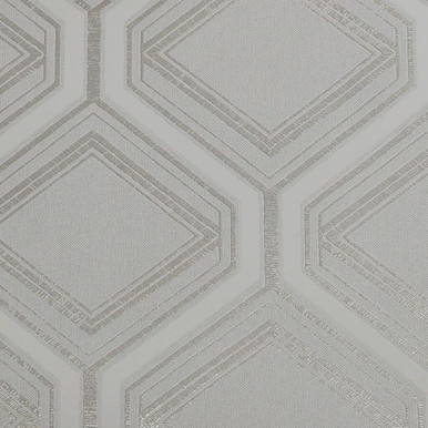 saville row geo grey pale gold wallpaper