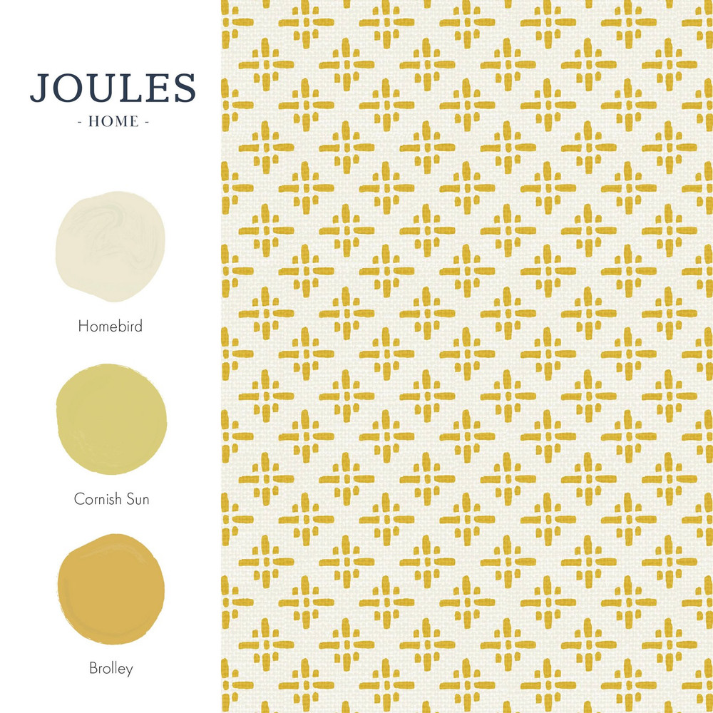 Joules Beckett Star Antique Gold Wallpaper