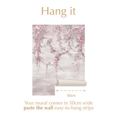 Hanging Garden Pink Bespoke Mural - 127501_INFO_HANGING GARDEN MURAL PINK_01.jpg