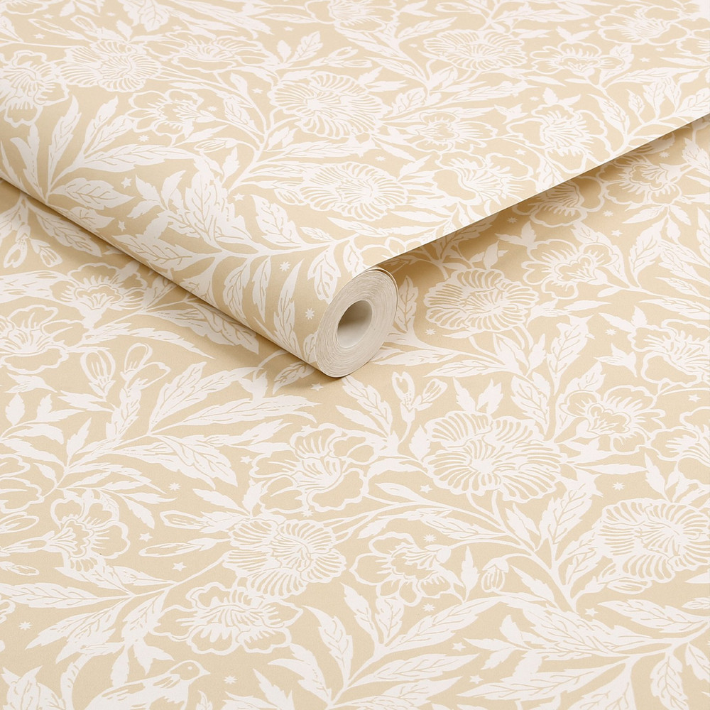 Joules Twilight Ditsy Creme Wallpaper