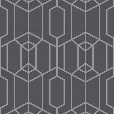 albany black wallpaper