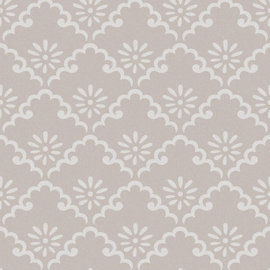 laura ashley coralie dove grey wallpaper