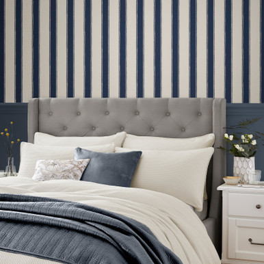 Laura Ashley Denwick Stripe Midnight Seapsray Wallpaper - 127404_ROOMSET_DENWICK STRIPE MIDNIGHT SEAPSRAY_01.jpg