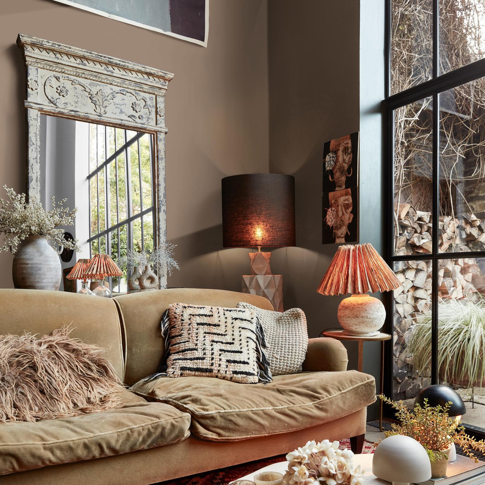 Abigail Ahern Woven Burlap Paint