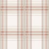 Iona Check Burnt Orange Wallpaper Iona Check Burnt Orange Wallpaper
