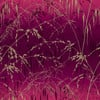 Meadow Grass Damson & Soft Gold Wallpaper Meadow Grass Damson & Soft Gold Wallpaper