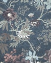 Kimono Teal Bespoke Mural
