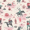 Cath Kidston Cowgirls Pink Wallpaper