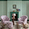 Cath Kidston Painted Gingham Green Wallpaper Cath Kidston Painted Gingham Green Wallpaper