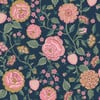 Cath Kidston Strawberry Garden Navy Wallpaper Cath Kidston Strawberry Garden Navy Wallpaper