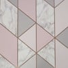 Marble Geo Blush Wallpaper Marble Geo Blush Wallpaper