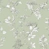 Laura Ashley Elderwood Sage Wallpaper Laura Ashley Elderwood Sage Wallpaper