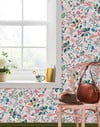 Joules Fields Edge Floral Antique Creme Wallpaper Joules Fields Edge Floral Antique Creme Wallpaper