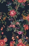 Joules Forest Chinoiserie French Navy Wallpaper