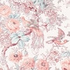 laura ashley birtle blush wallpaper
