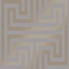 next metallic greek key grey wallpaper