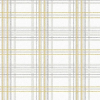 country tartan yellow wallpaper