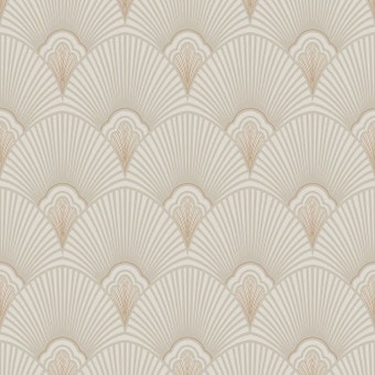 Art Deco Neutral Wallpaper