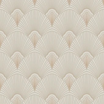 Art Deco Neutral Wallpaper
