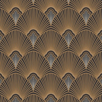 Art Deco Black Wallpaper